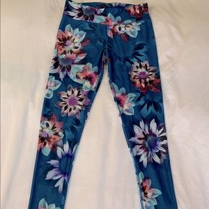 Floral leggings